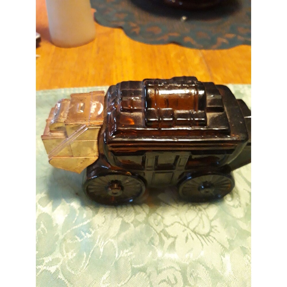 Avon Collectible Stagecoach Bottle Empty